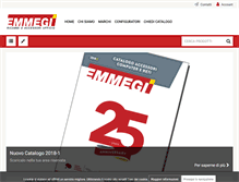 Tablet Screenshot of emmegiricambi.it